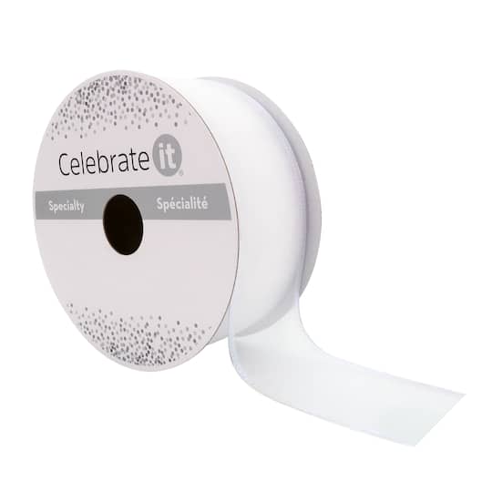 1.5" x 15yd. Sheer Wired Ribbon by Celebrate It® Specialty